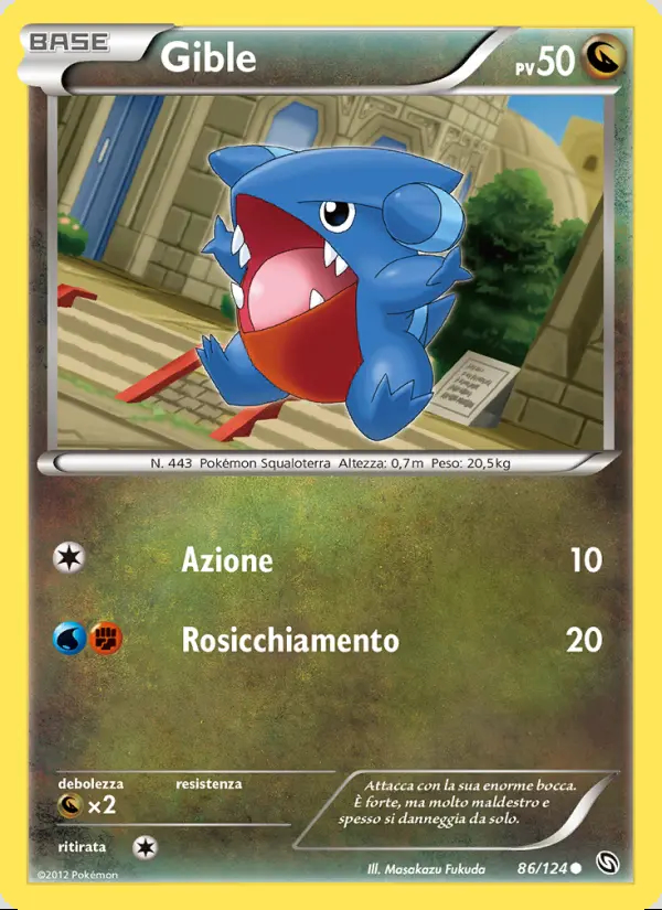 Image of the card Gible