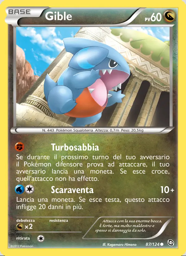 Image of the card Gible
