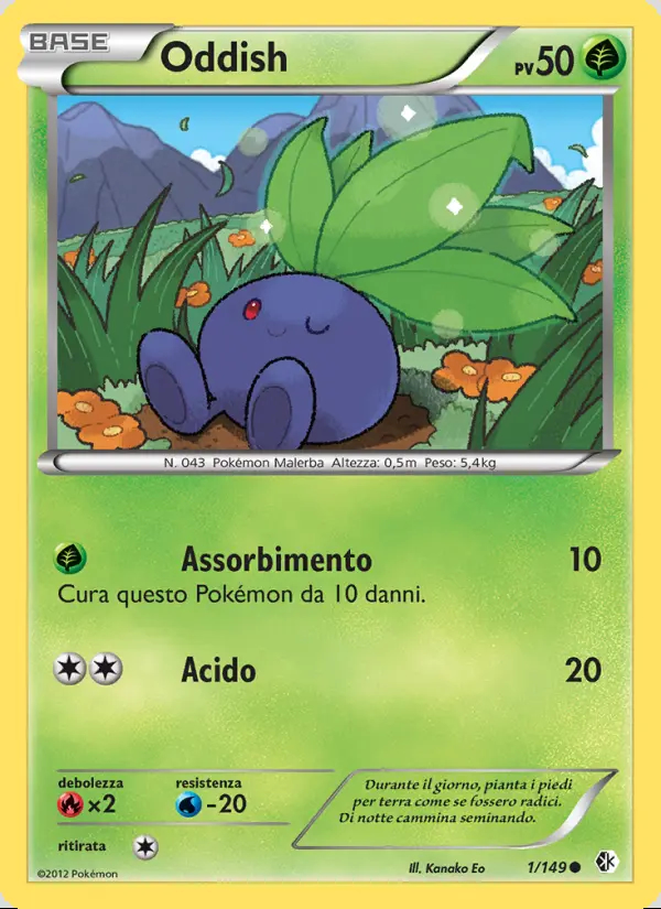 Image of the card Oddish
