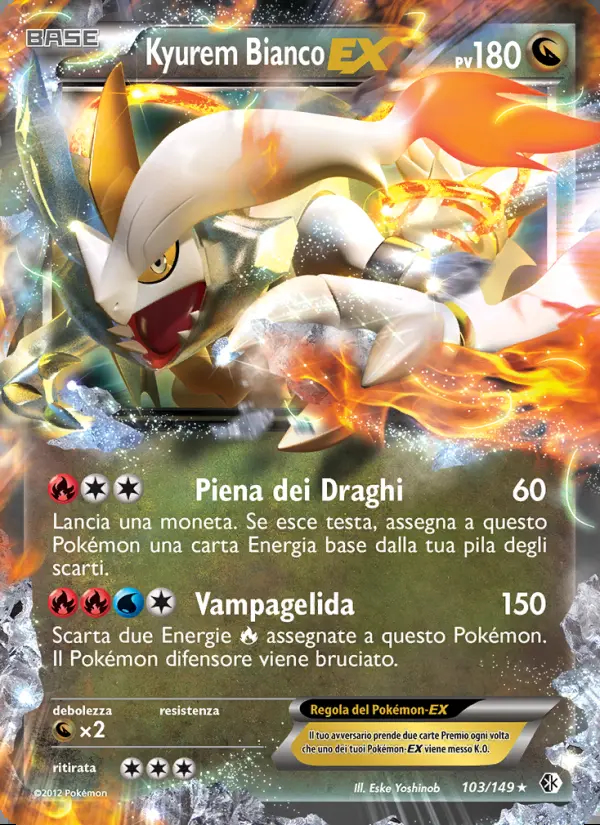 Image of the card Kyurem Bianco-EX