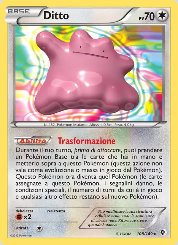 Image of the card Ditto