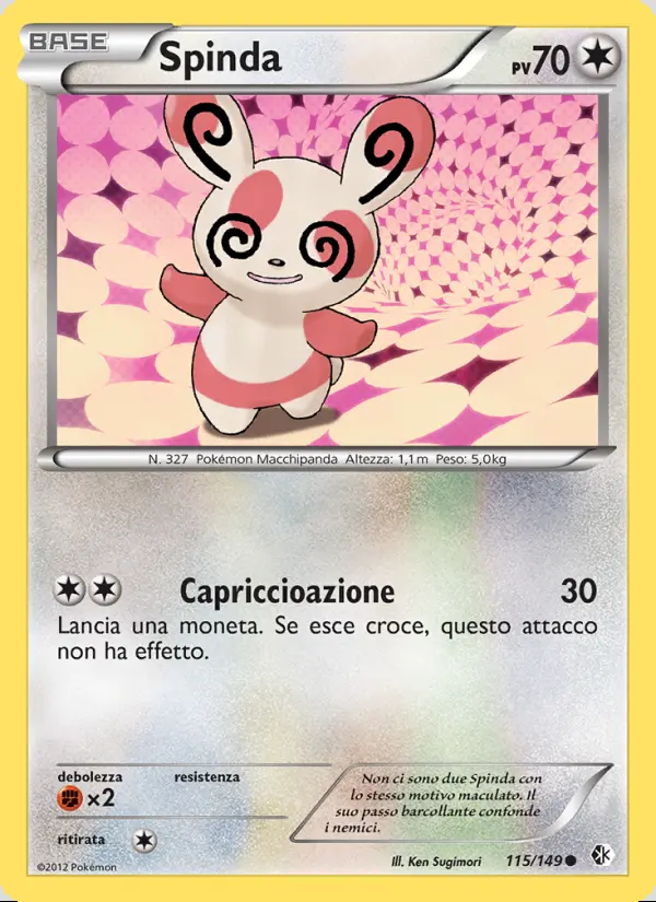 Image of the card Spinda