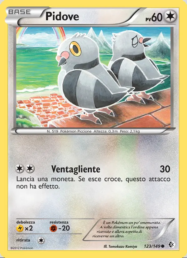Image of the card Pidove