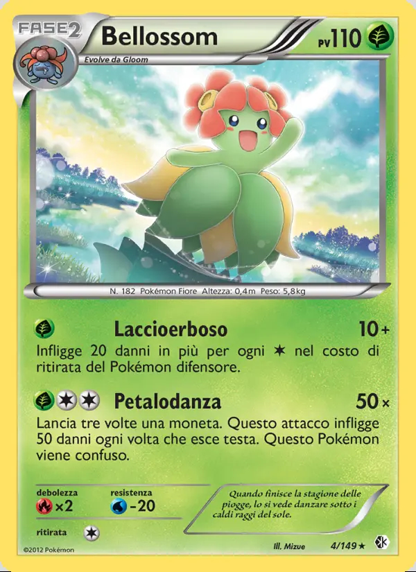 Image of the card Bellossom