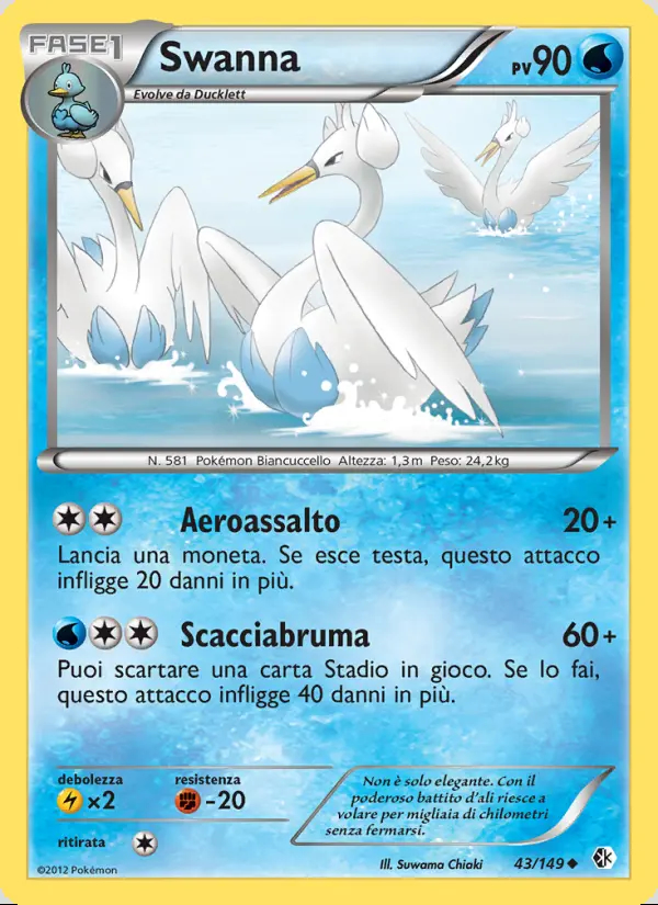 Image of the card Swanna