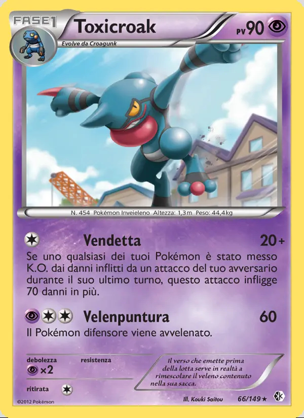Image of the card Toxicroak