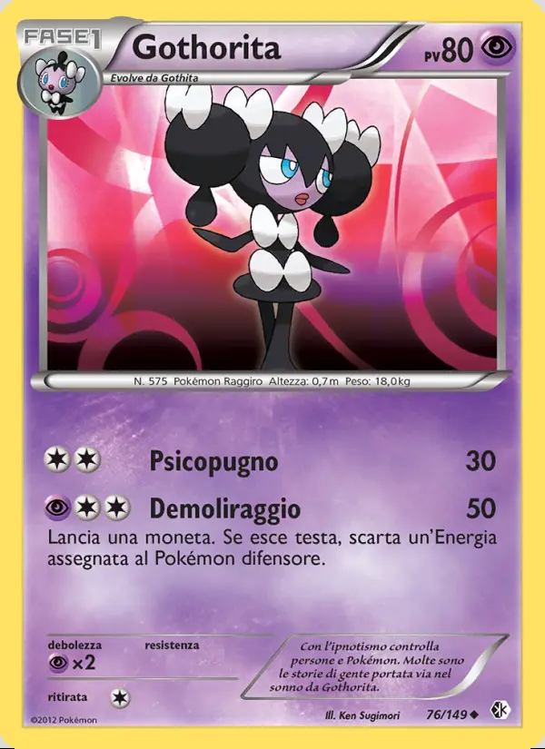 Image of the card Gothorita