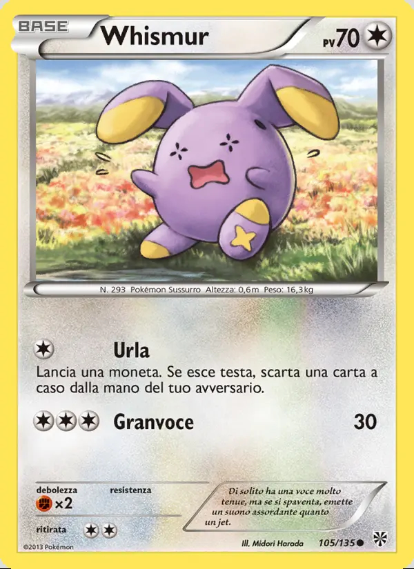 Image of the card Whismur