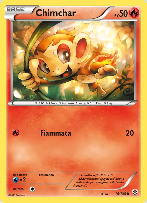 Image of the card Chimchar