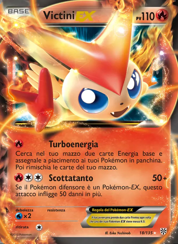 Image of the card Victini-EX