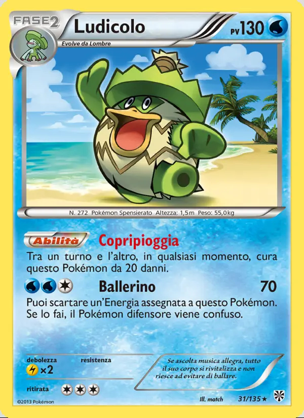 Image of the card Ludicolo