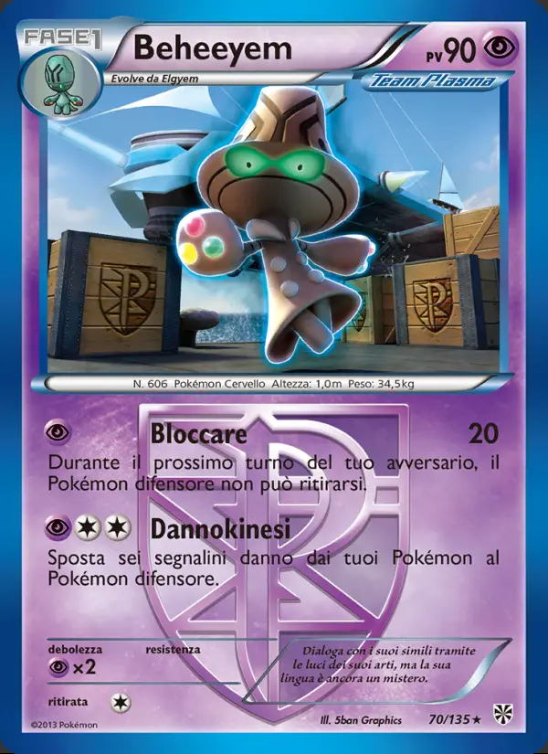 Image of the card Beheeyem