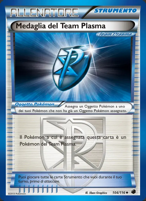 Image of the card Medaglia Team Plasma