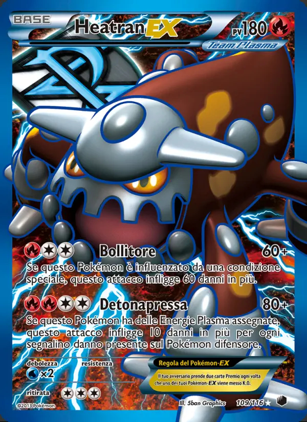 Image of the card Heatran-EX