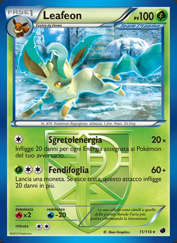 Image of the card Leafeon