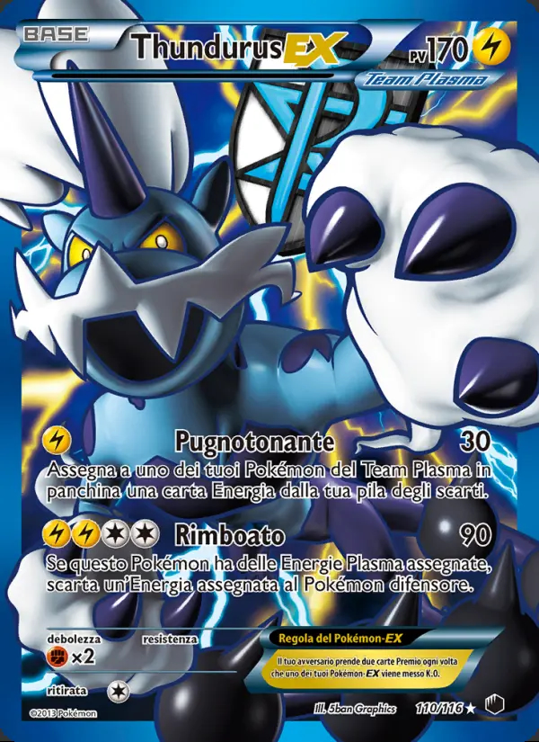 Image of the card Thundurus-EX