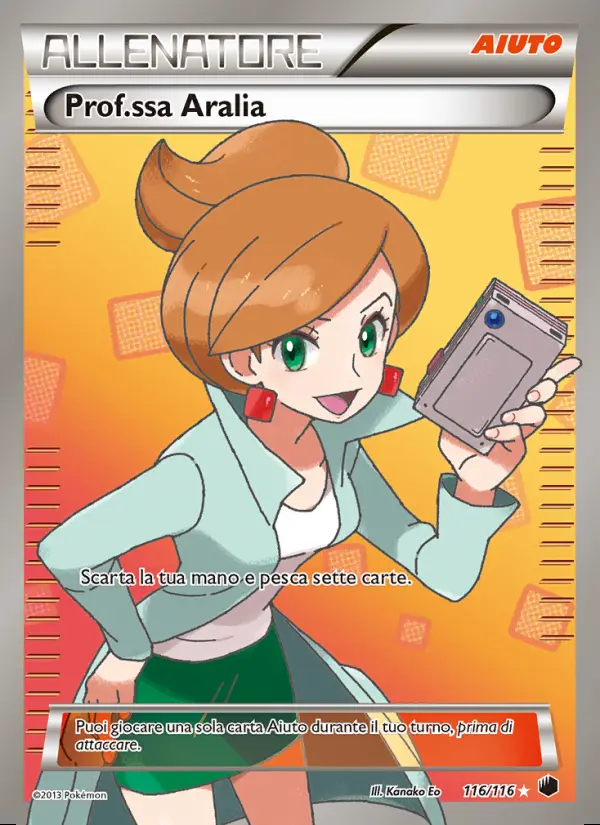 Image of the card Prof.ssa Aralia
