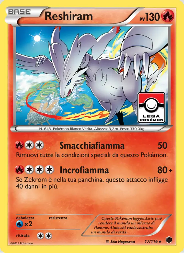 Image of the card Reshiram
