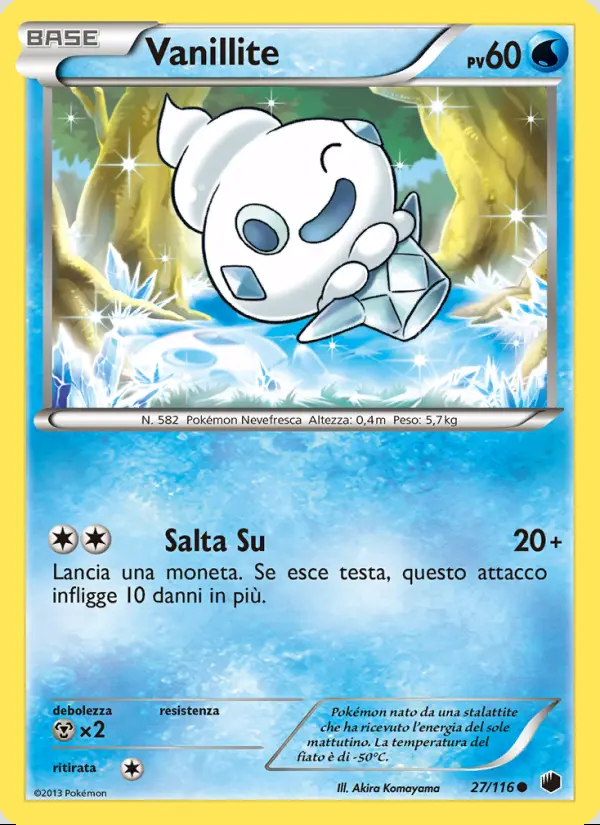 Image of the card Vanillite