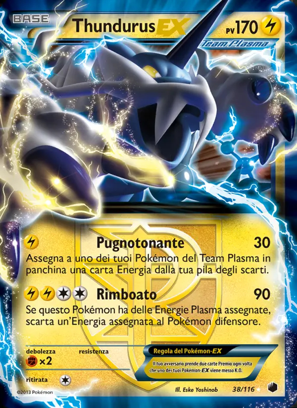 Image of the card Thundurus-EX
