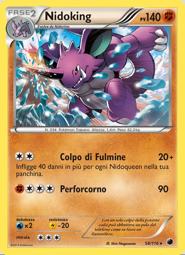 Image of the card Nidoking
