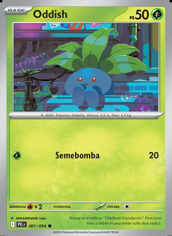 Image of the card Oddish