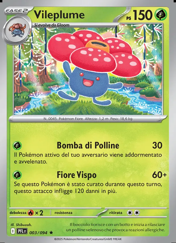 Image of the card Vileplume