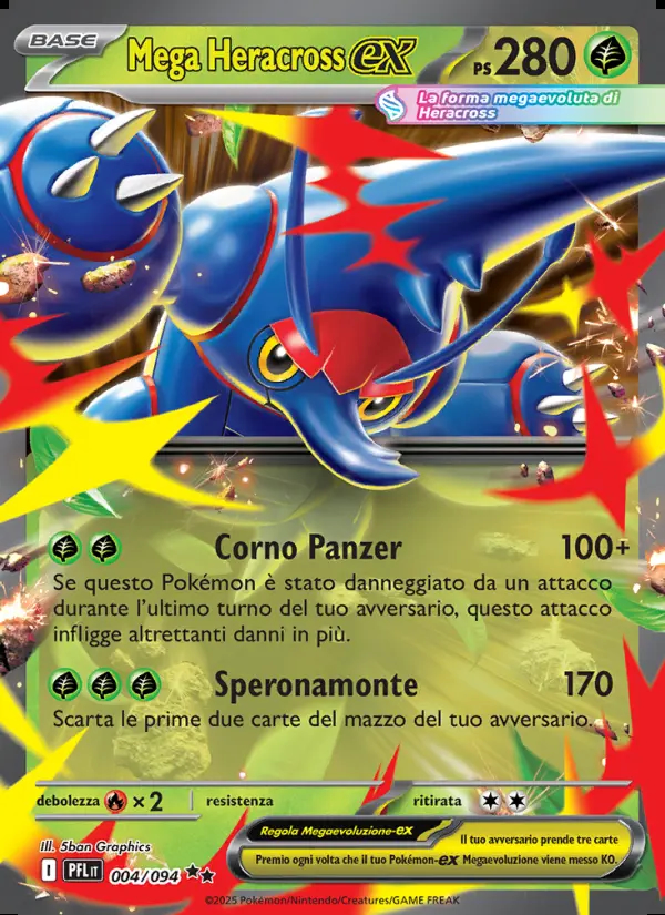 Image of the card Mega Heracross-ex