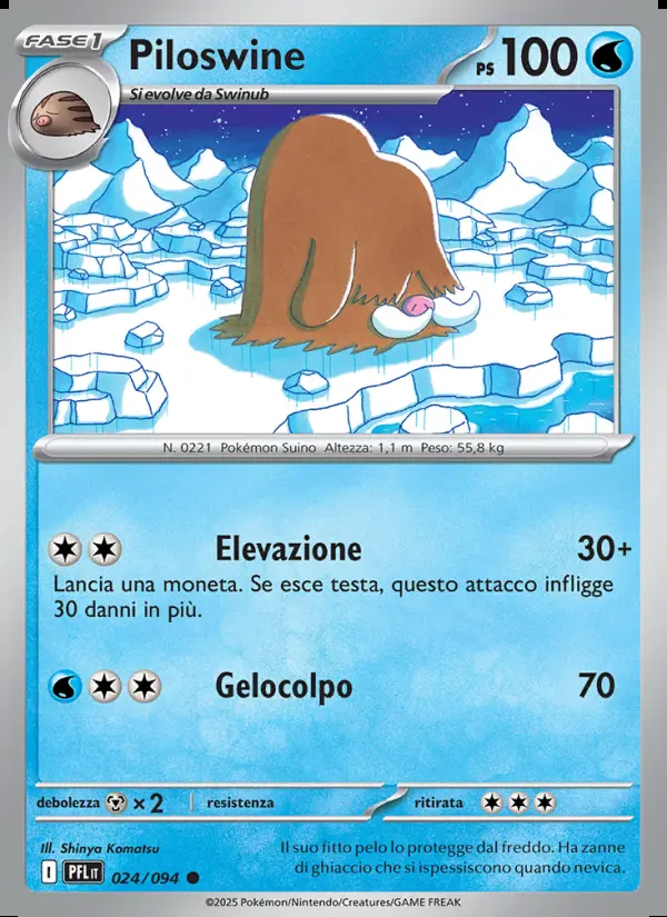 Image of the card Piloswine