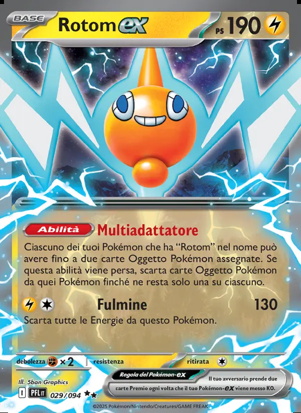 Image of the card Rotom-ex