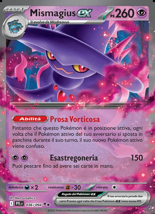 Image of the card Mismagius-ex