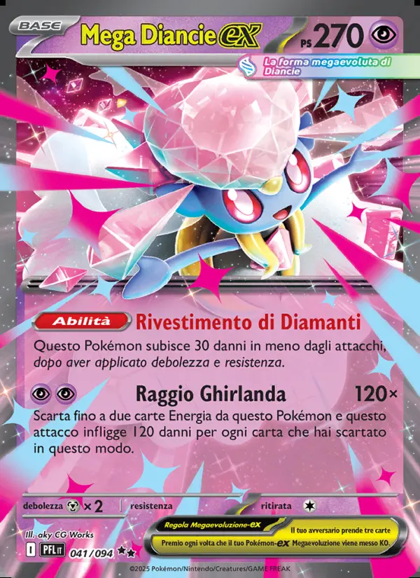 Image of the card Mega Diancie-ex