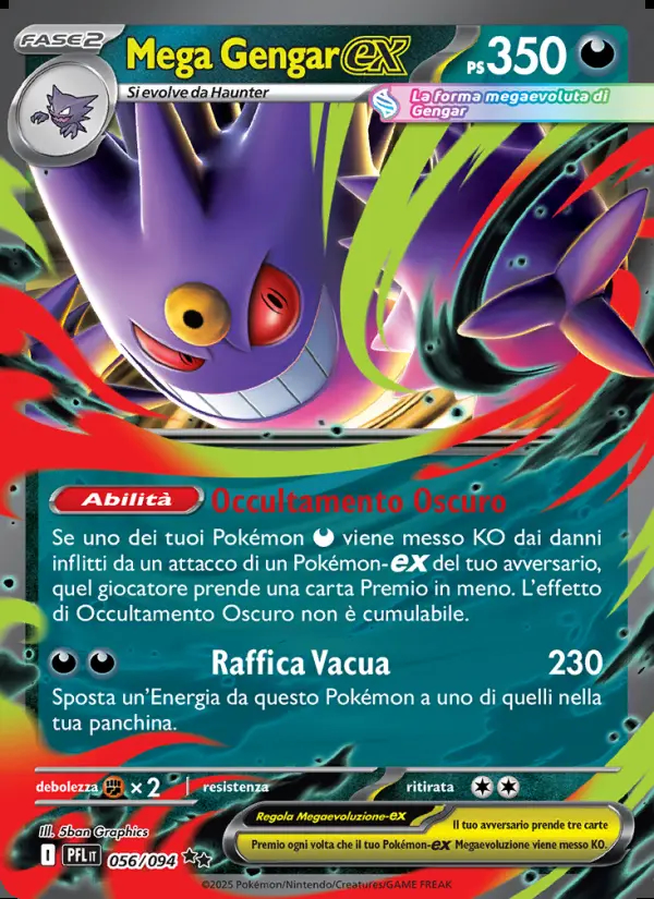 Image of the card Mega Gengar-ex