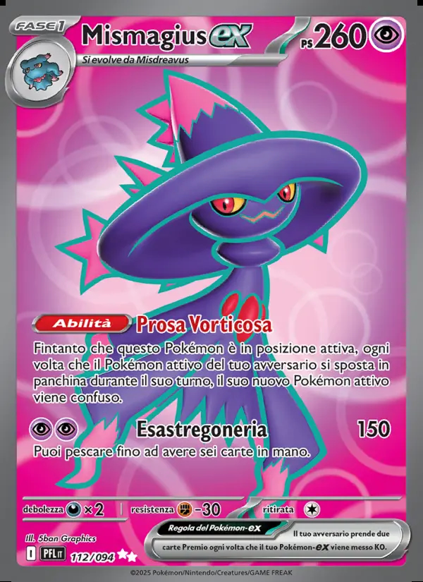 Image of the card Mismagius-ex