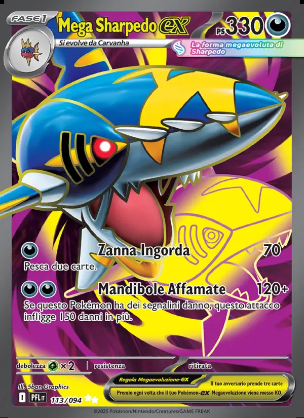 Image of the card Mega Sharpedo-ex