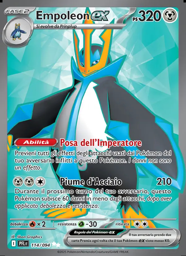 Image of the card Empoleon-ex