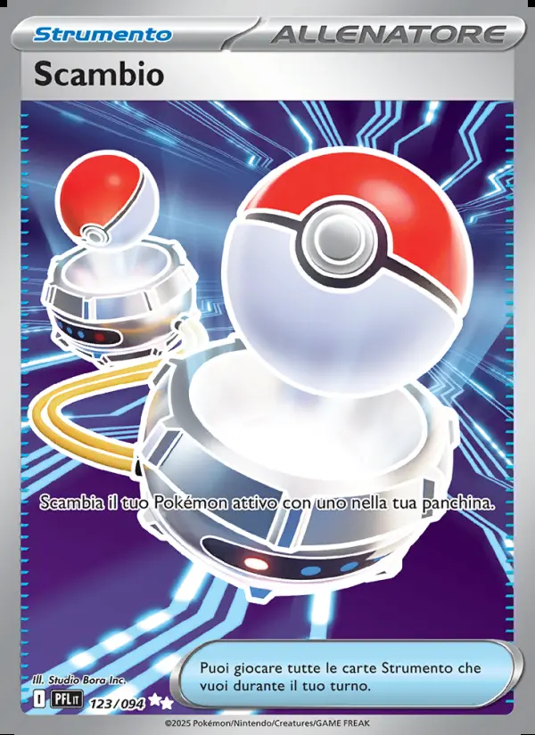 Image of the card Scambio