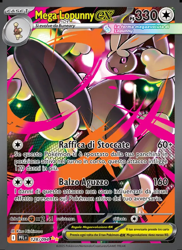 Image of the card Mega Lopunny-ex