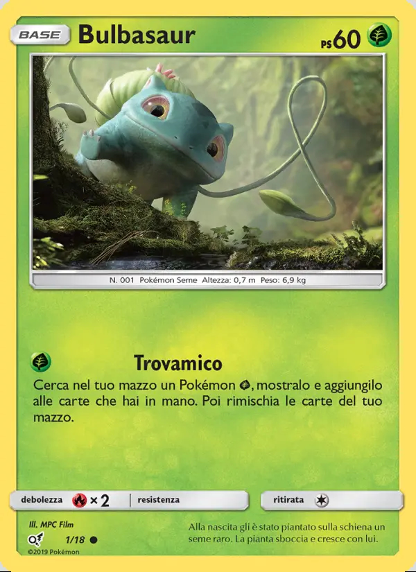 Image of the card Bulbasaur