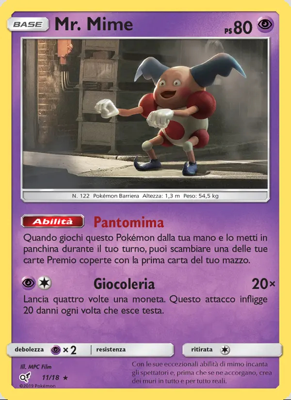 Image of the card Mr. Mime