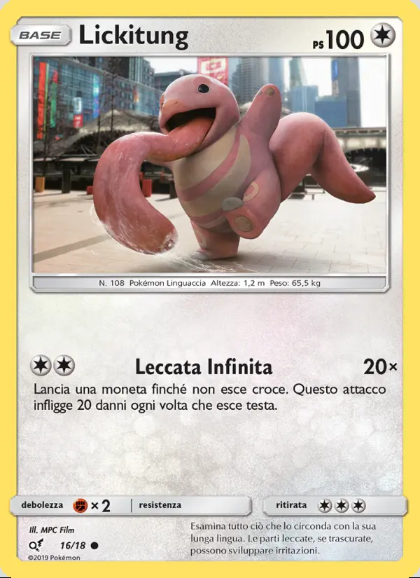 Image of the card Lickitung