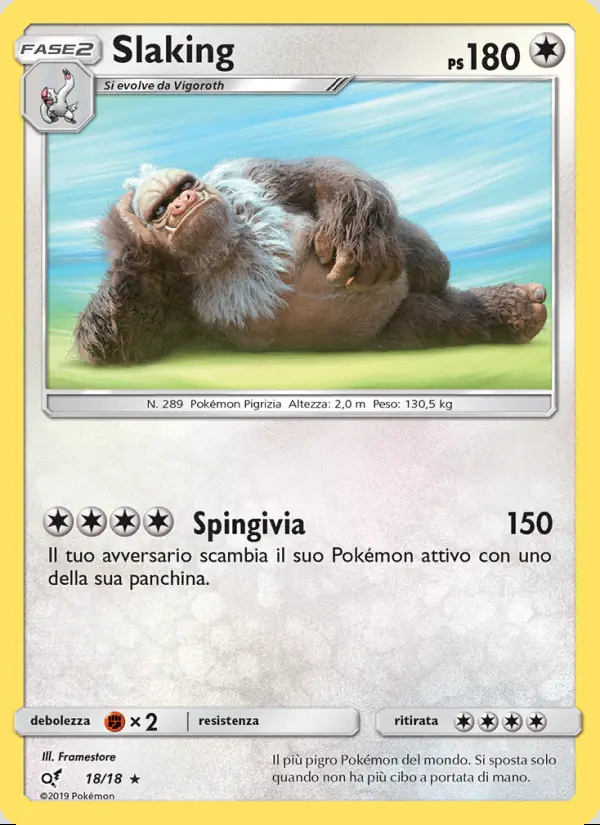 Image of the card Slaking