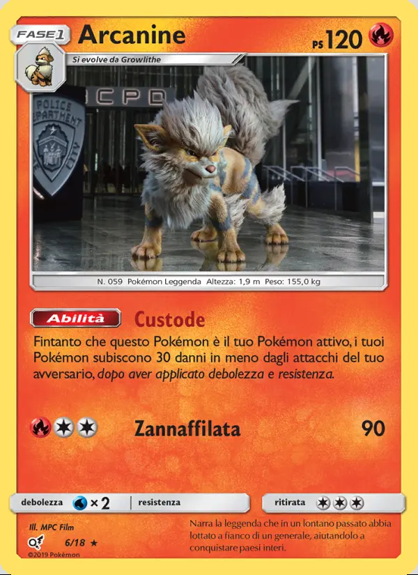 Image of the card Arcanine