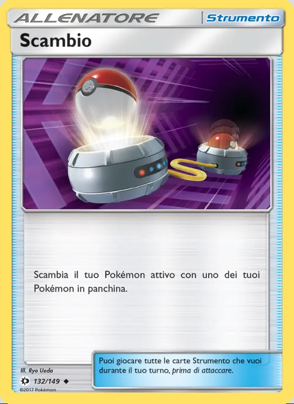 Image of the card Scambio