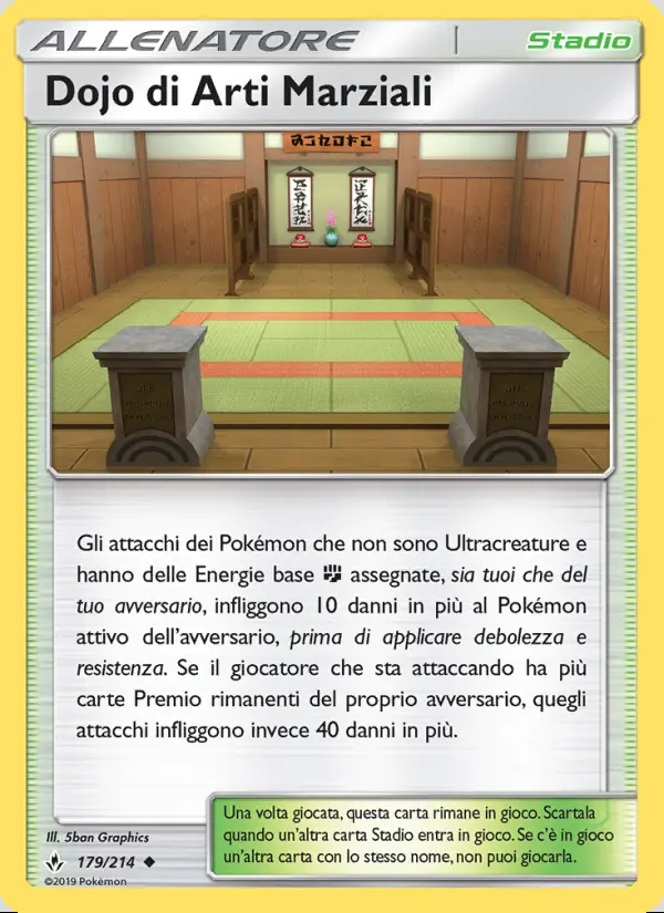 Image of the card Dojo di Arti Marziali