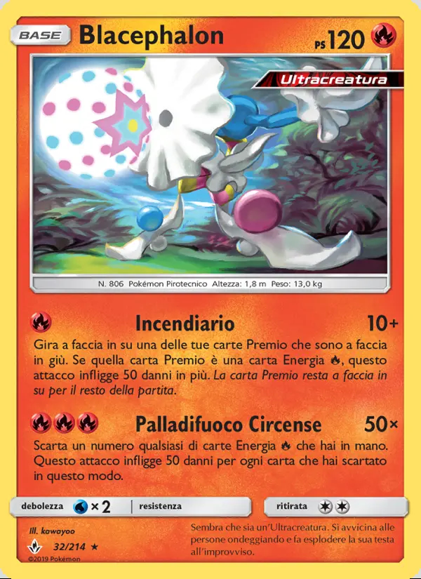 Image of the card Blacephalon