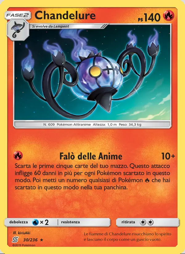 Image of the card Chandelure