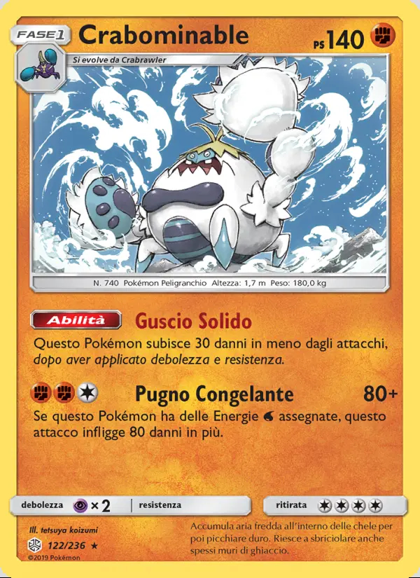 Image of the card Crabominable