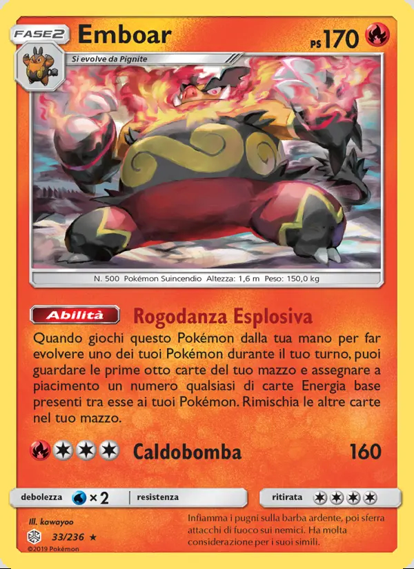 Image of the card Emboar