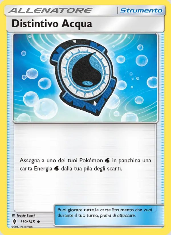 Image of the card Distintivo Acqua